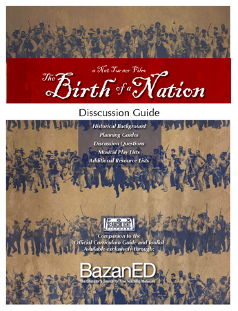 Picture of The Birth of a Nation Discussion Guide