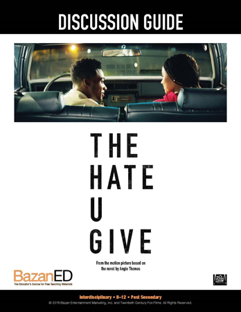 Picture of  THE HATE U GIVE - Discussion Guide